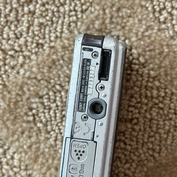 Sony Silver Cyber-shot Digital Camera